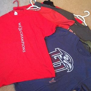 Liberty University t-shirts.